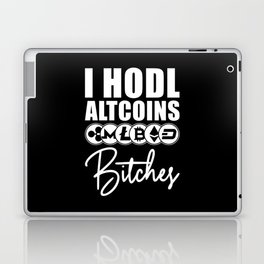 Altcoins Gangster Cryptocurrency Coin Gift Laptop Skin