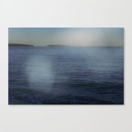 seascape abstract photograph no. 4 - long exposure coastal maine  Canvas Print