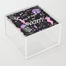 Full of sugar and anxiety Acrylic Box