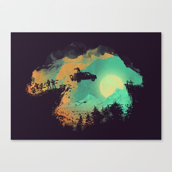 Leap of Faith Canvas Print