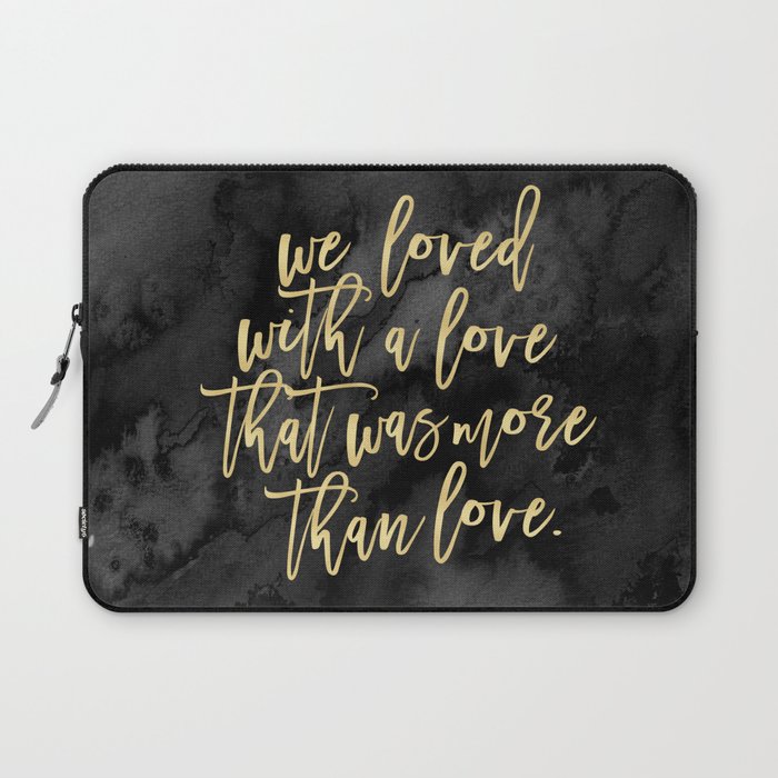 More Than Love Laptop Sleeve