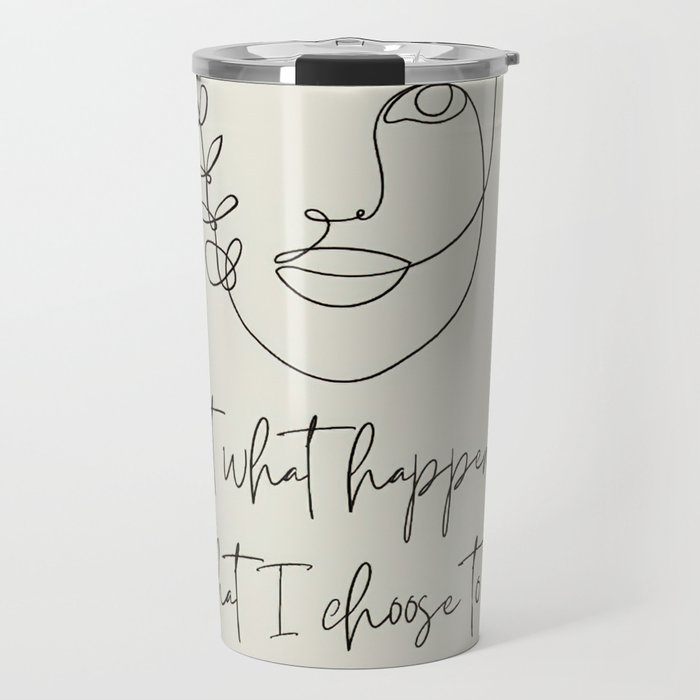 Quote Therapy Travel Mug