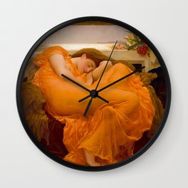 Flaming June, ‎Frederic Leighton Wall Clock