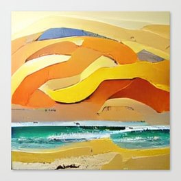 The Sunshine Beach Canvas Print