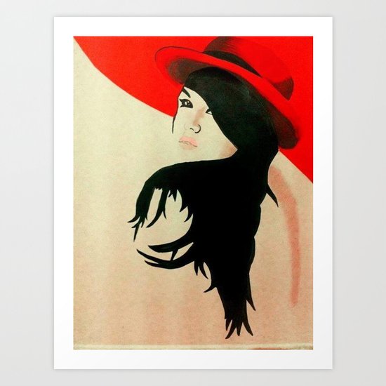 Red 1.0 Art Print