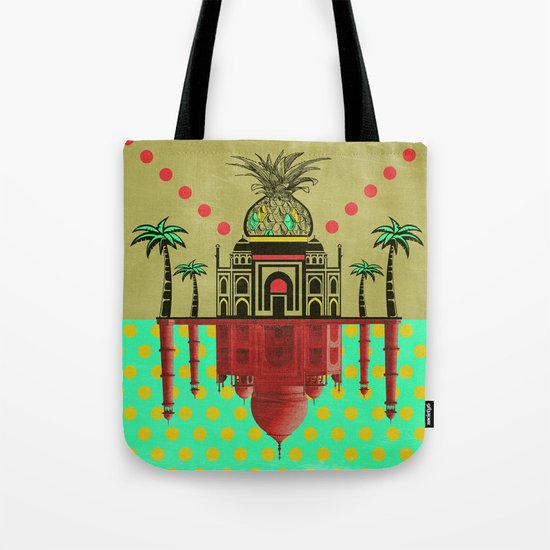 pineapple architecture 2 Tote Bag
