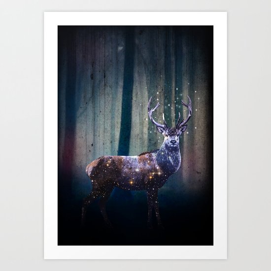 Deep In The Woods Art Print