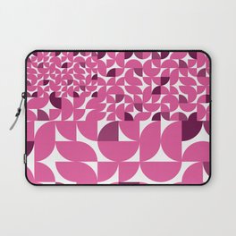 Pink geomtric & bold pattern Laptop Sleeve