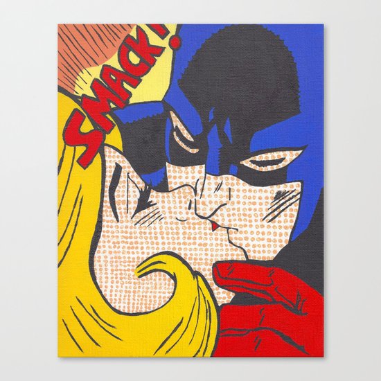 smack Canvas Print