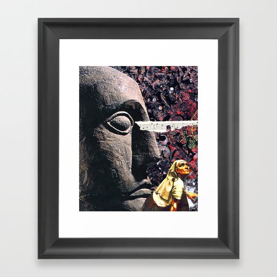 Seeking Framed Art Print