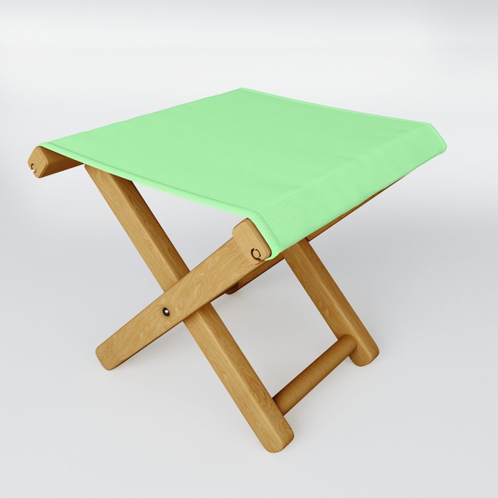 Monochrome green 170-255-170 Folding Stool