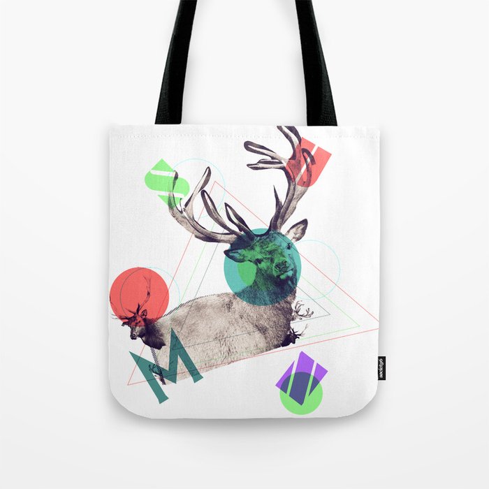 Deer Mixed Tote Bag