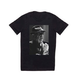 Leonard Cohen concert photo T Shirt