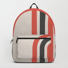 Retro & Abstract Lines  Backpack