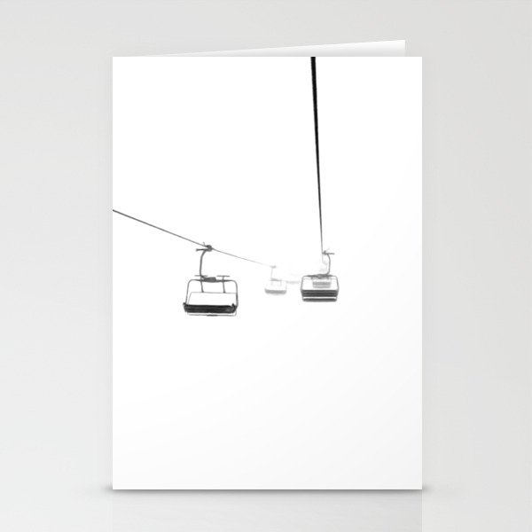 Lifts from and to nowhere Stationery Cards