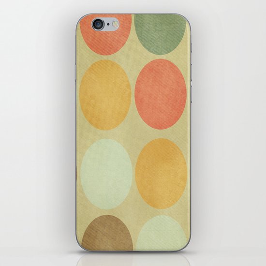 Autumn Circles iPhone & iPod Skin