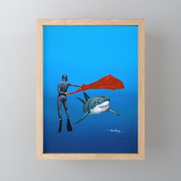 CORRIDA - The Matador - by Pascal Framed Mini Art Print