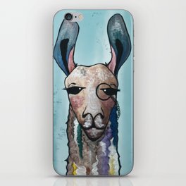The Judgy Llama iPhone Skin