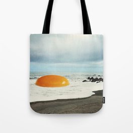 Beach Egg - Sunny side up breakfast Tote Bag