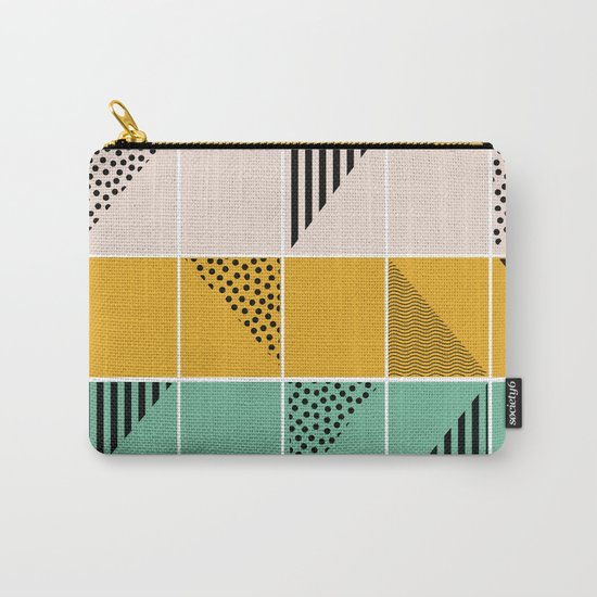 Blossom mosaic Carry-All Pouch