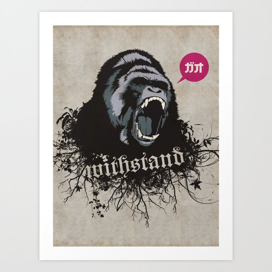 Violent Nature Art Print