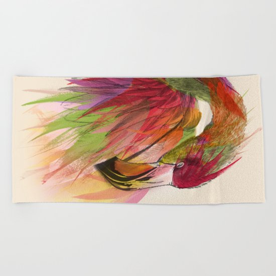 birds Beach Towel
