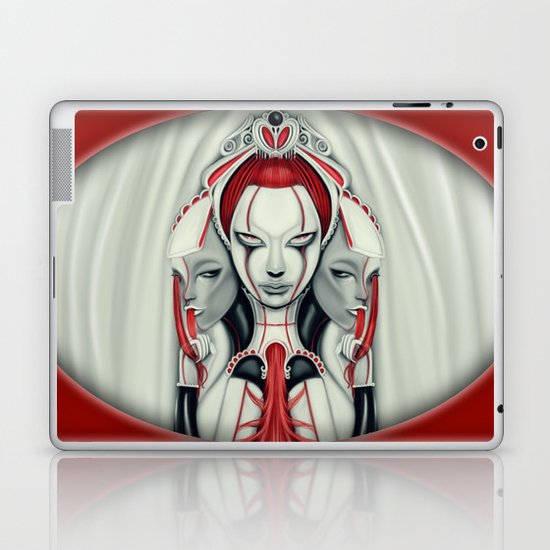 Behind the Curtain Laptop & iPad Skin