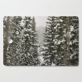 Winter Pine Cutting Board