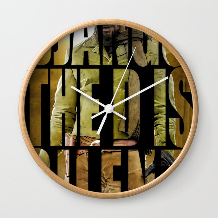 Django Unchained Wall Clock