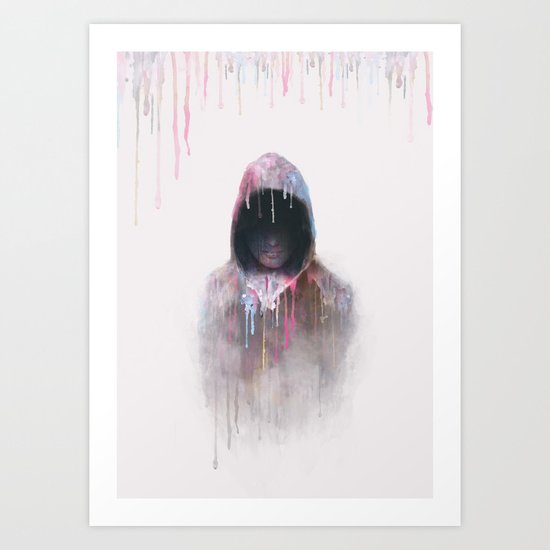 How To Disappear Completely Art Print