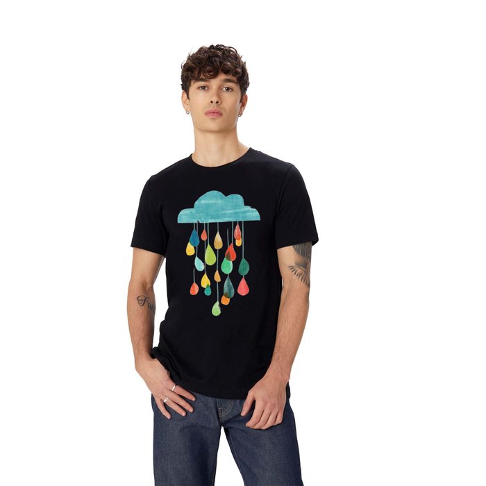 Rain Graphic Tees & T-shirts in Unique Styles | Society6