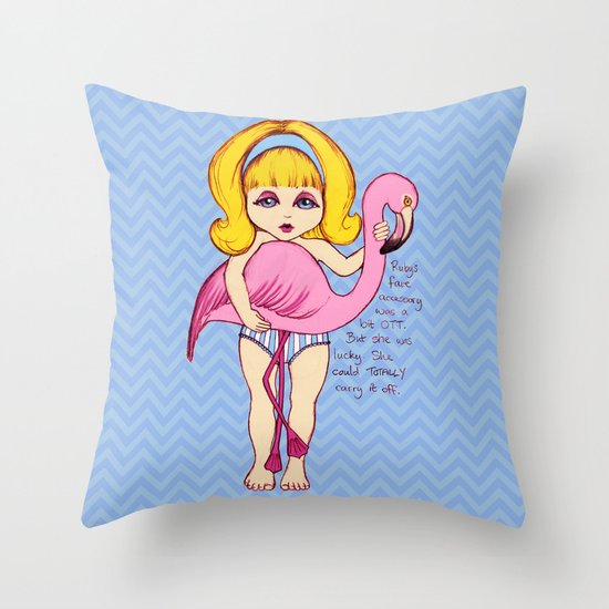 Ruby's Fave Accessory Throw Pillow