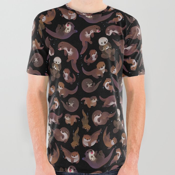 Otter All Over Graphic Tee