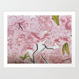 “Cherry Blossom Graduation” Art Print