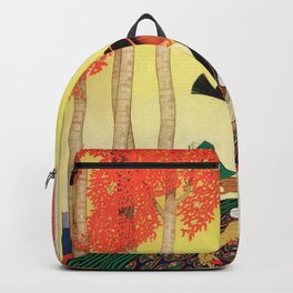 Vintage Magazine Cover - Autumn couple Backpack
