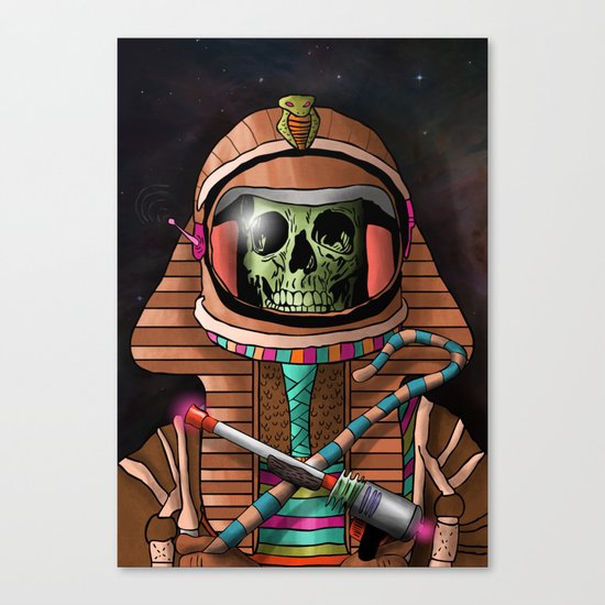 The Pharaoh's Ascension Canvas Print