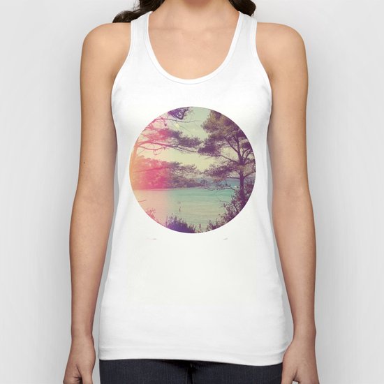 French Beach Unisex Tank Top