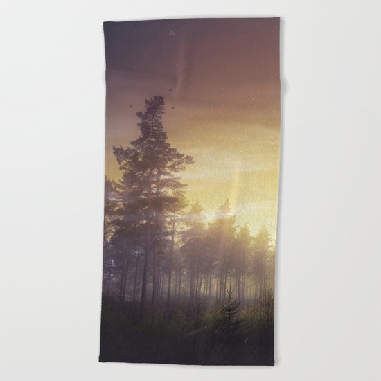 They told me you were here Beach Towel