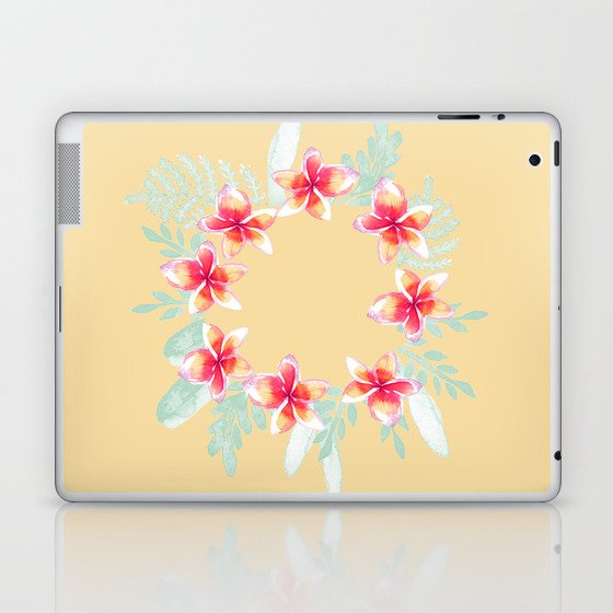 Solé Plumeria Wreath Laptop & iPad Skin