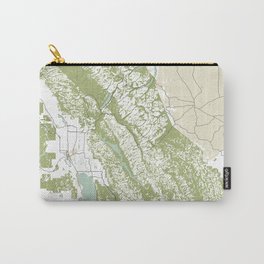 Glacier National Park Retro Street Map Carry-All Pouch | Graphicdesign, Typography, Digital 