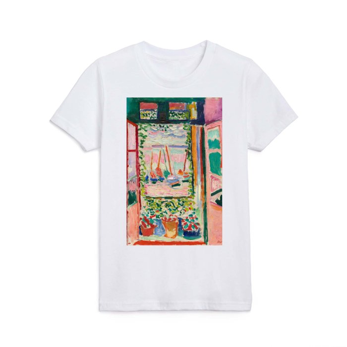 Henri Matisse The Open Window Kids T Shirt