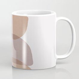 Abstract Geometric Balance In Neutral Colors Coffee Mug
