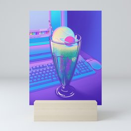 Space Cream Soda Mini Art Print