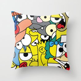 Picasso Simpson Mix Throw Pillow