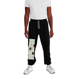 Happy Easter Egg Floral Collection Sweatpants