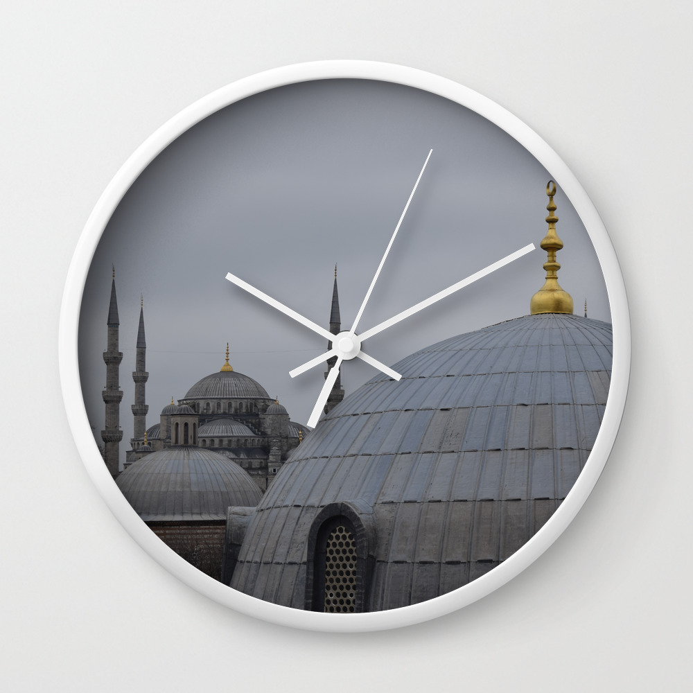 Istanbul Turkey Wall Clock By Camilaup Society6