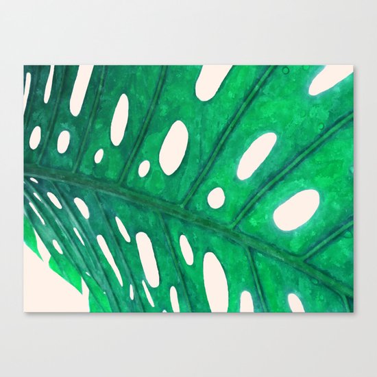 Foliage V2 #society6 #decor #lifestyle Canvas Print