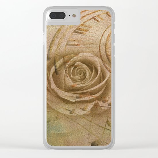 Timeless Love Abstract Clear iPhone Case