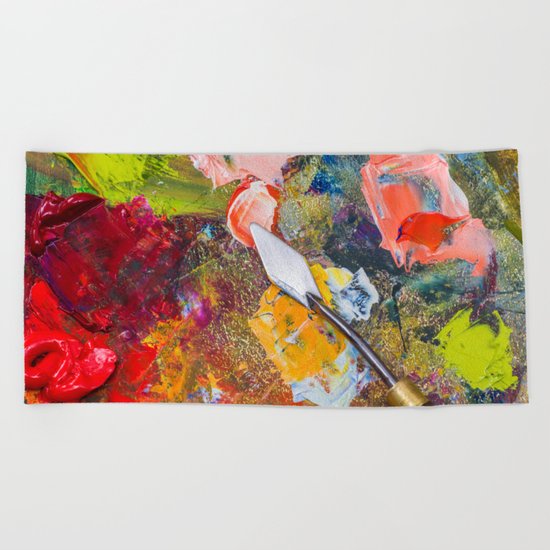 Palette Beach Towel