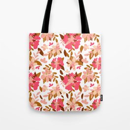 Pink Hibiscus  Tote Bag